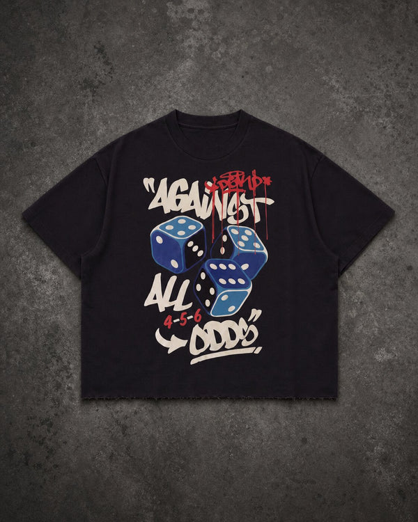 Black Boxy Tshirt
