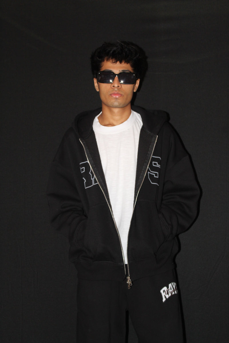 BLACK BOXY ZIPPER-01 alternate