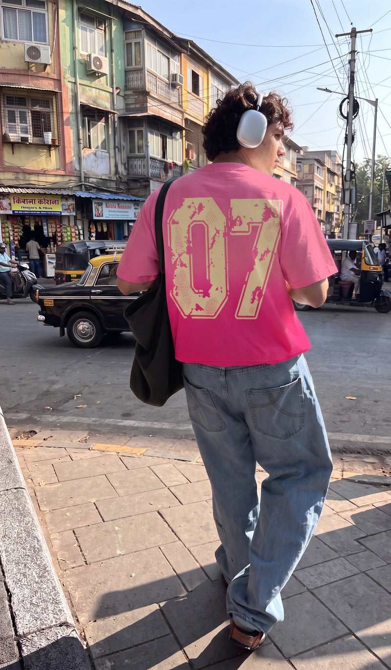 Sunfade Ombre Wash Boxy Fit Tshirt