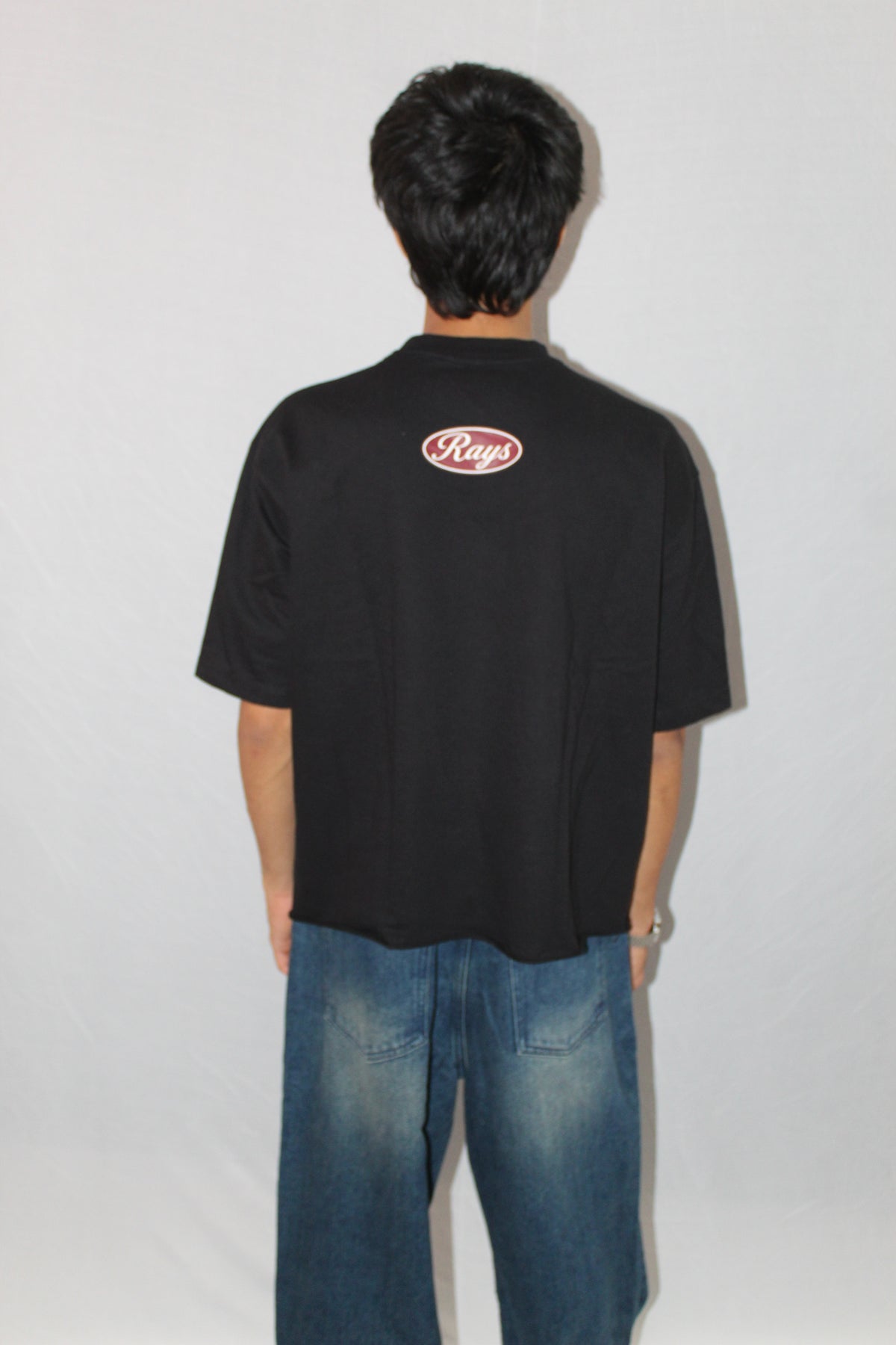 Black Boxy Fit Tshirt- THE ART