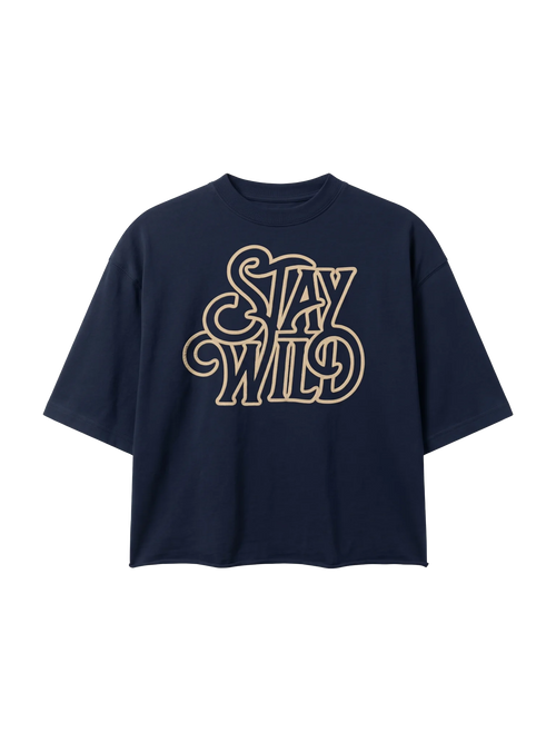 Indigo Boxy Tshirt