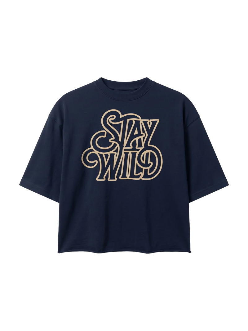 Indigo Boxy Tshirt