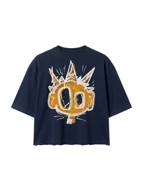 Indigo Boxy Tshirt