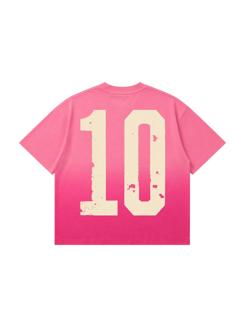 Pink Ombre Wash Tshirt -10