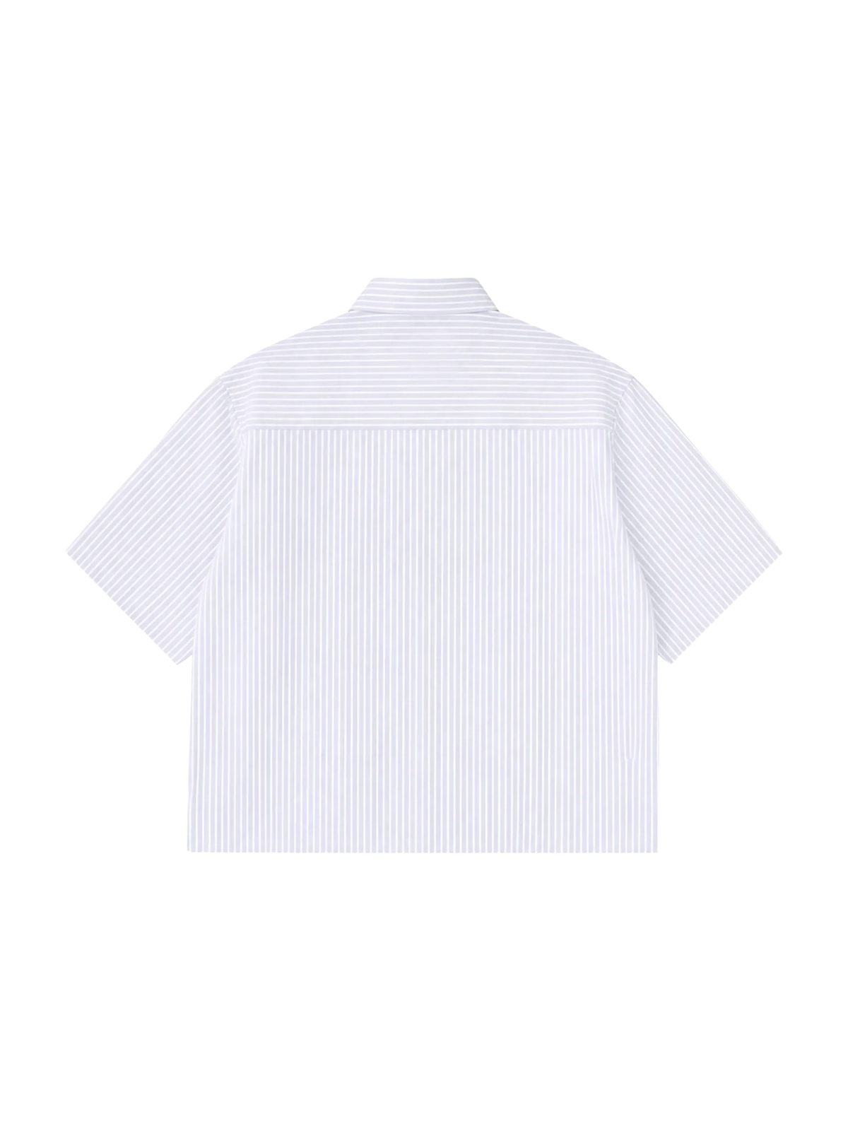Blue Striped Vacation Shirt