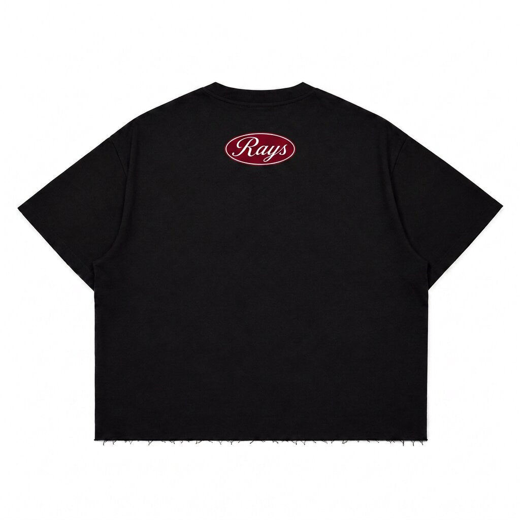 Black Boxy Tshirt -Rule No.1