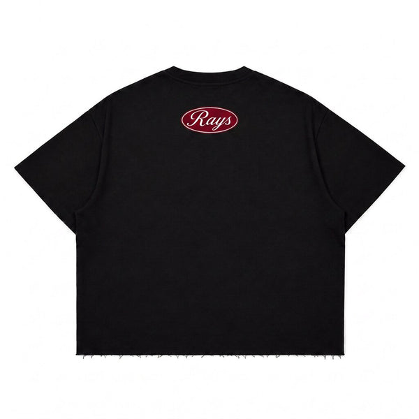 Black Boxy Fit Tshirt- THE ART