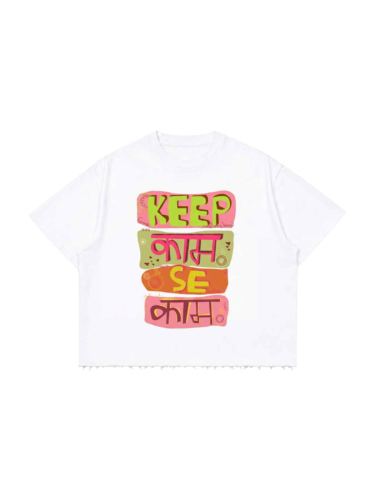Off White Boxy Tshirt