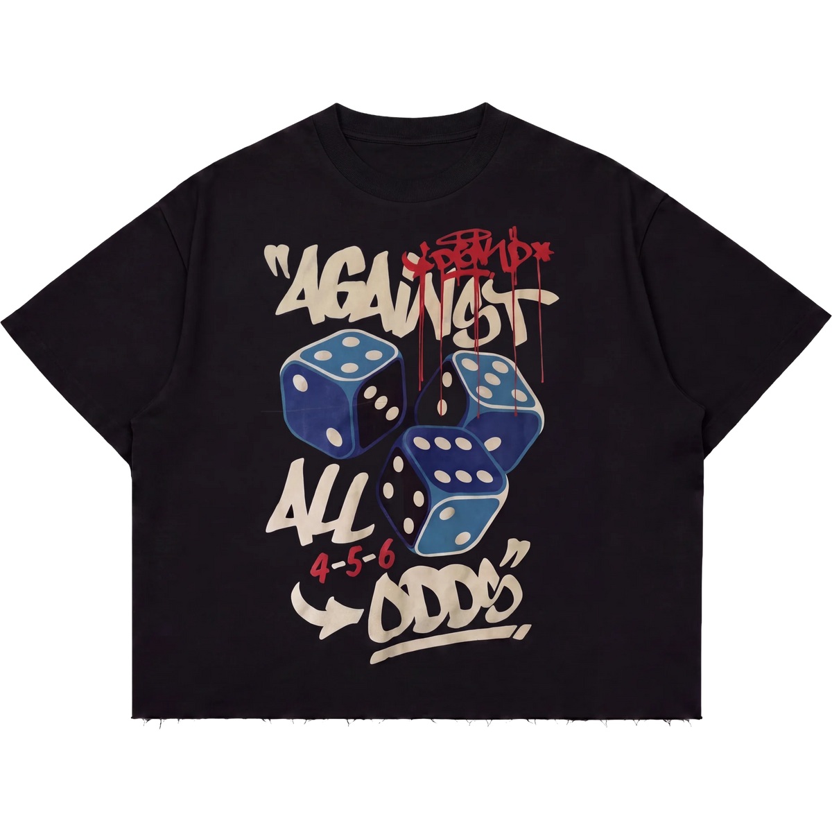 Black Boxy Tshirt