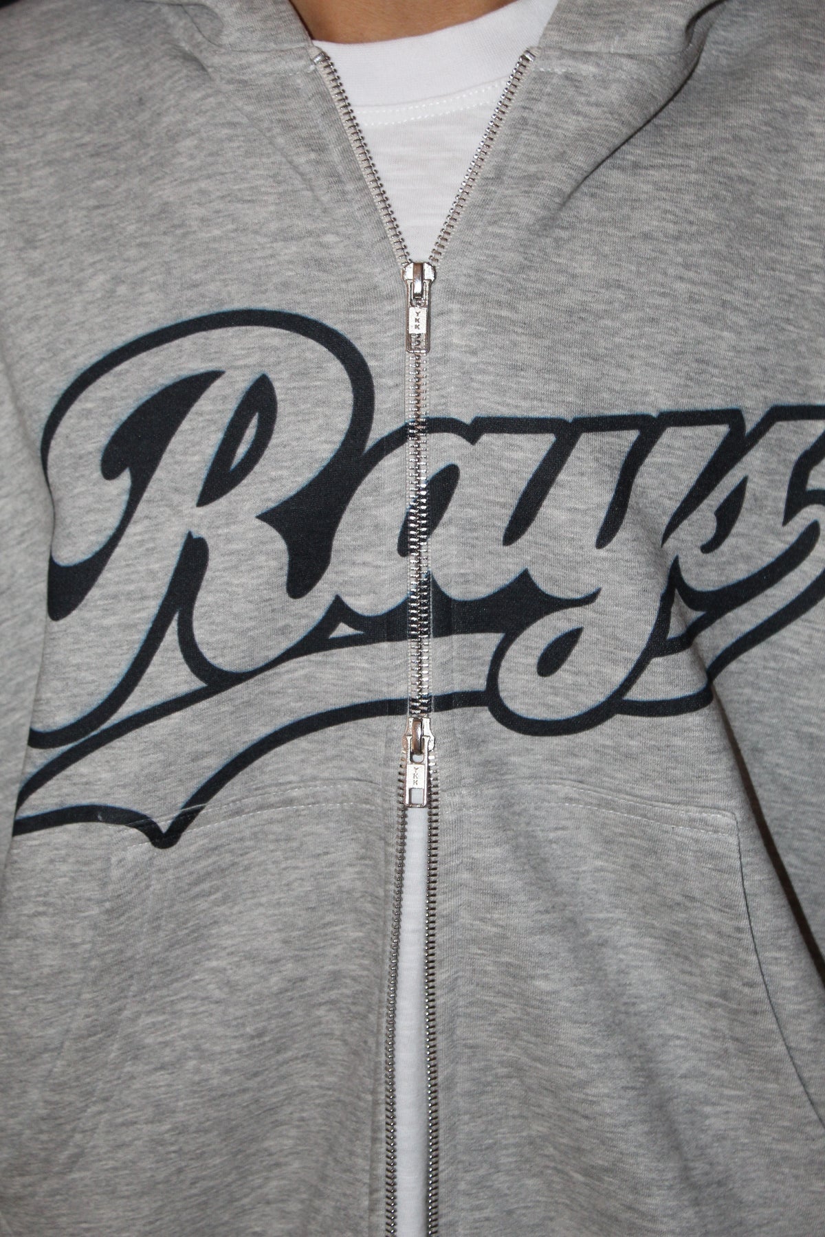 Grey Boxy Zipper -02