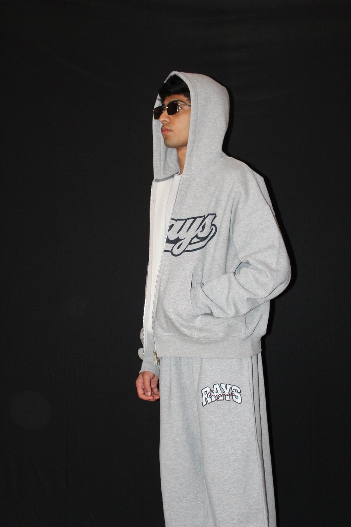 Grey Boxy Zipper -02