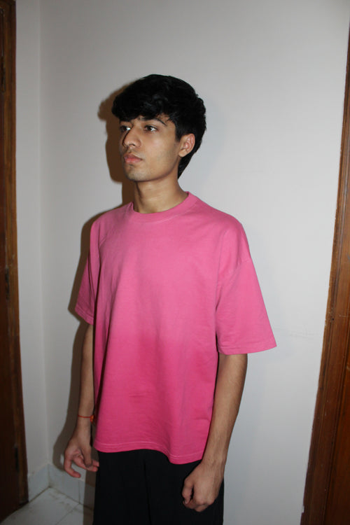 Sunfade Ombre Wash Boxy Fit Tshirt