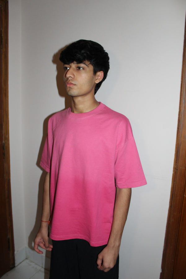 Sunfade Ombre Wash Boxy Fit Tshirt