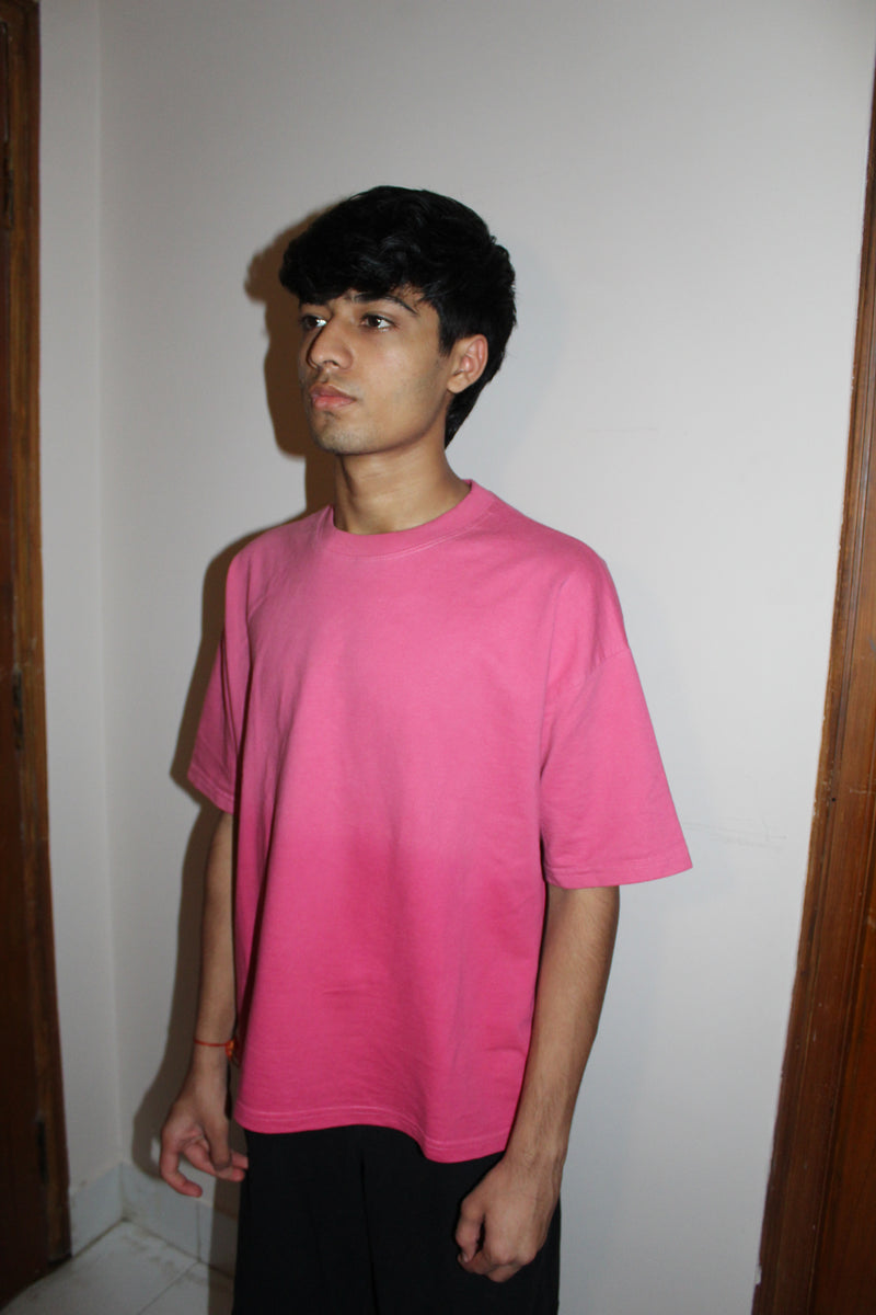 Sunfade Ombre Wash Boxy Fit Tshirt