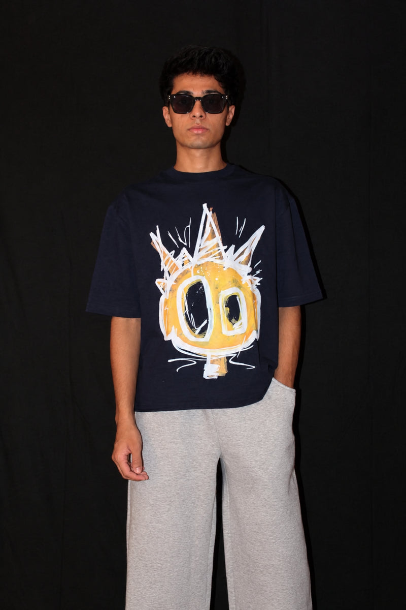 Indigo Boxy Tshirt alternate
