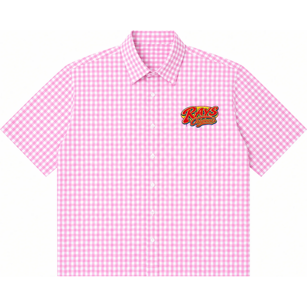 Pink Oxford Boxy Shirt
