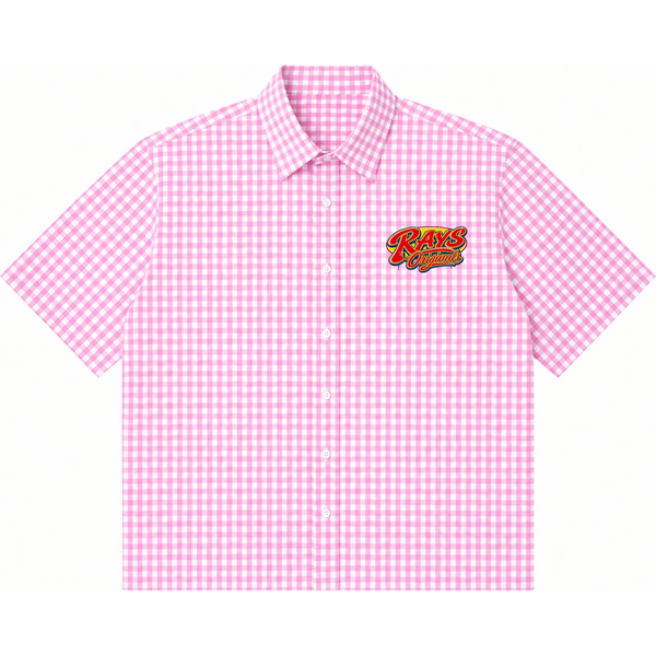 Pink Oxford Boxy Shirt