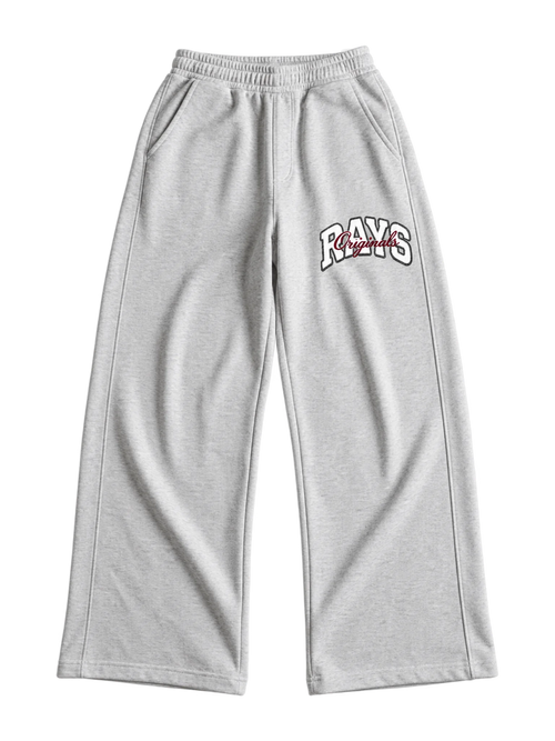 Light Grey Baggy Sweat Pants-1