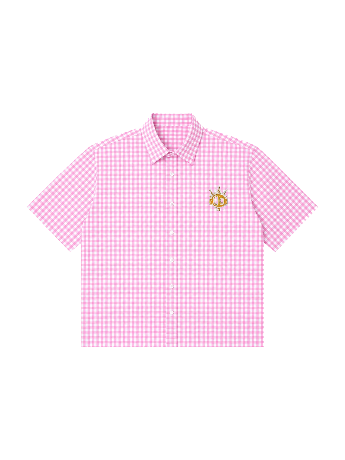 Pink Boxy Vacation Shirt