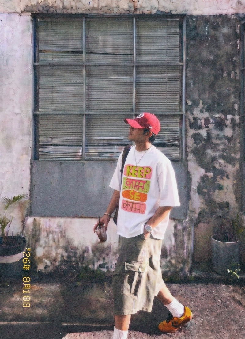 Off White Boxy Tshirt