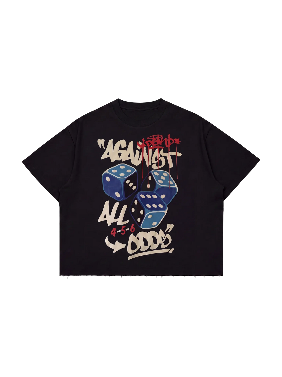 Black Boxy Tshirt