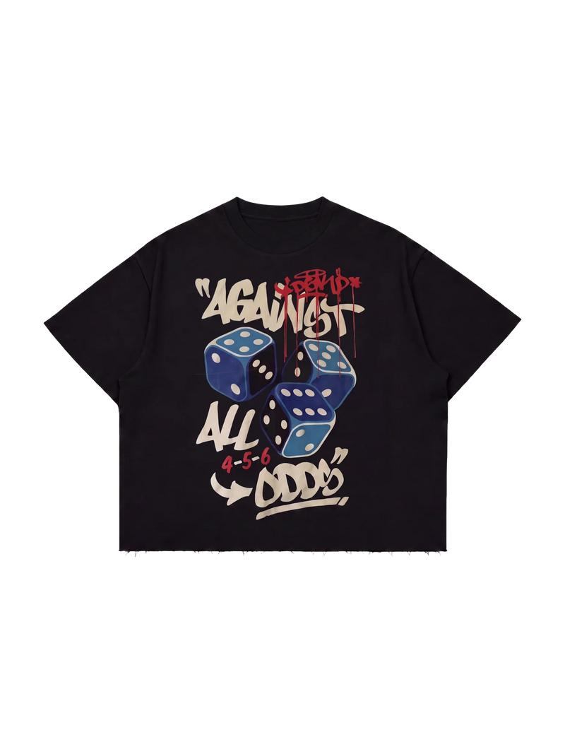 Black Boxy Tshirt