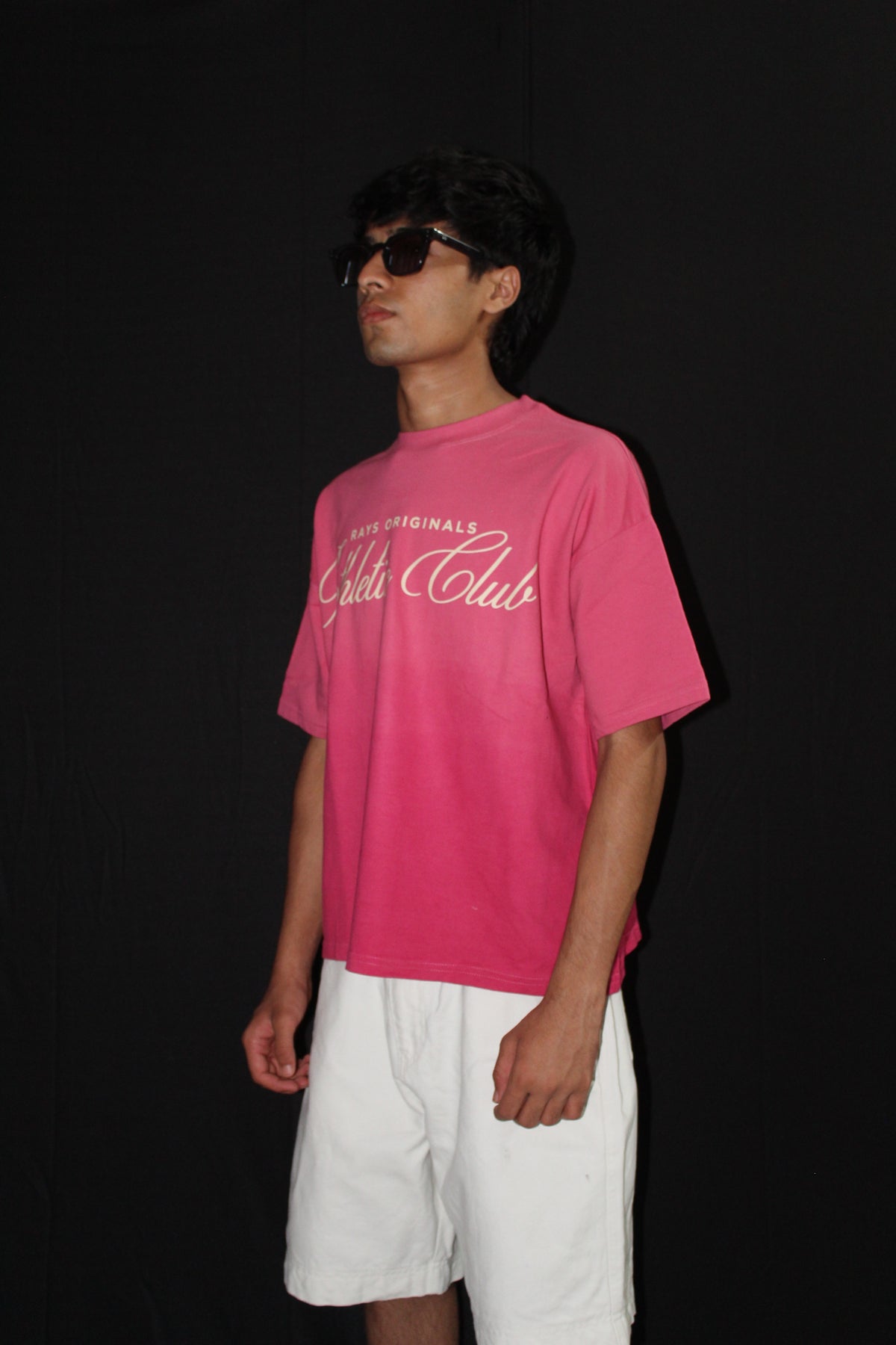 Pink Ombre Wash Tshirt -10