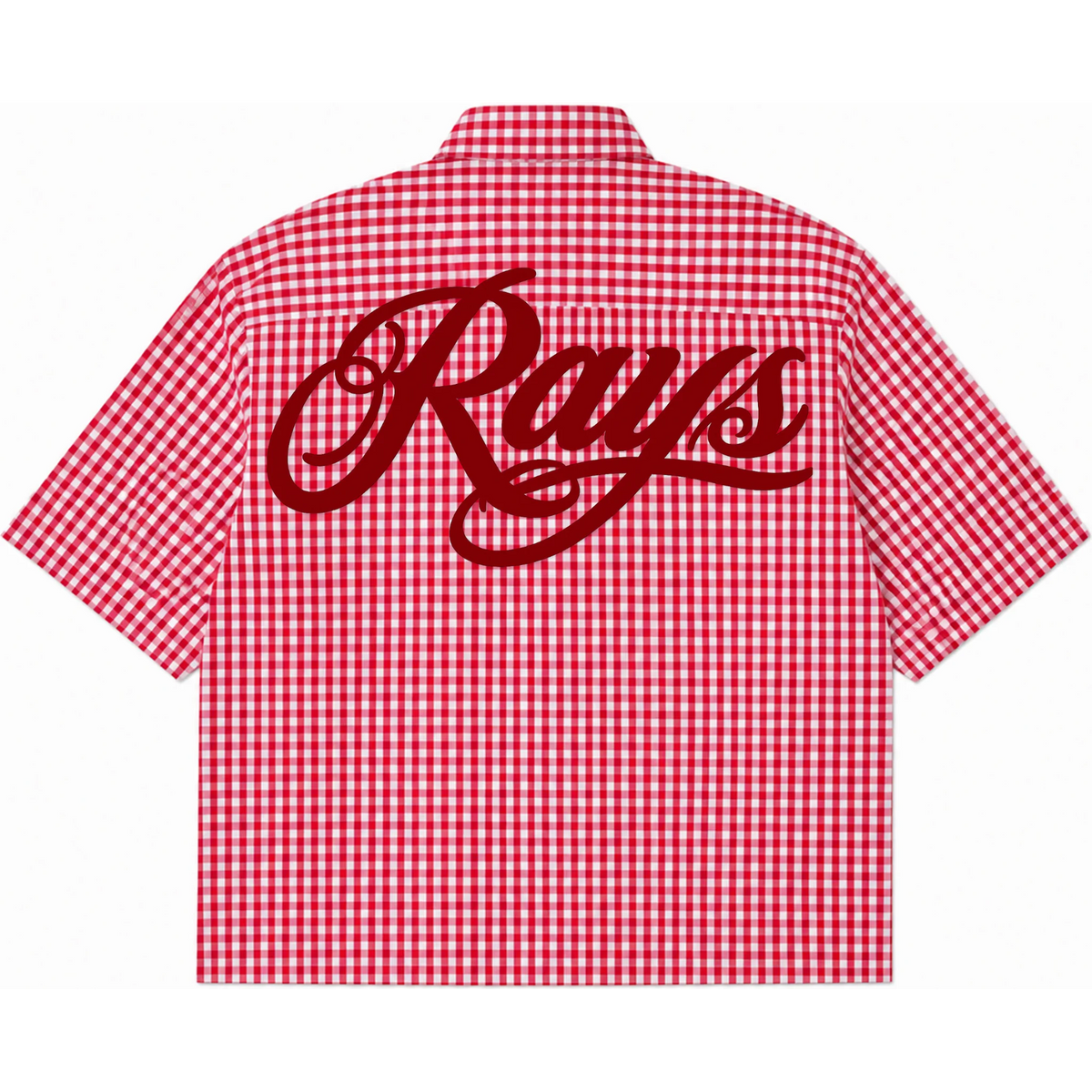 Red Checked Picnic Oxford Boxy Shirt