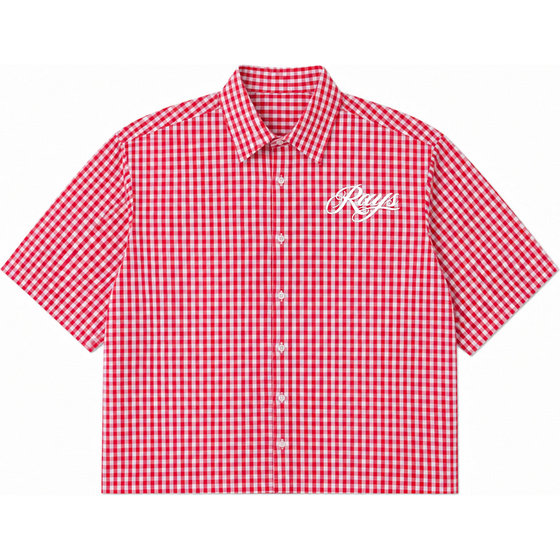 Red Checked Picnic Oxford Boxy Shirt